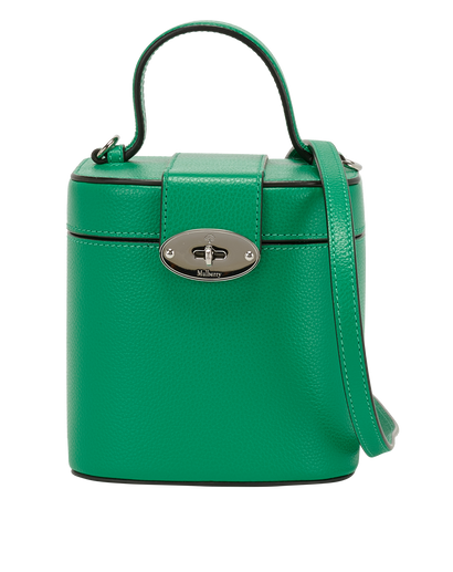 Vanity Case Crossbody Bag, &pound;450, Handbags, Green, Leather, Front view